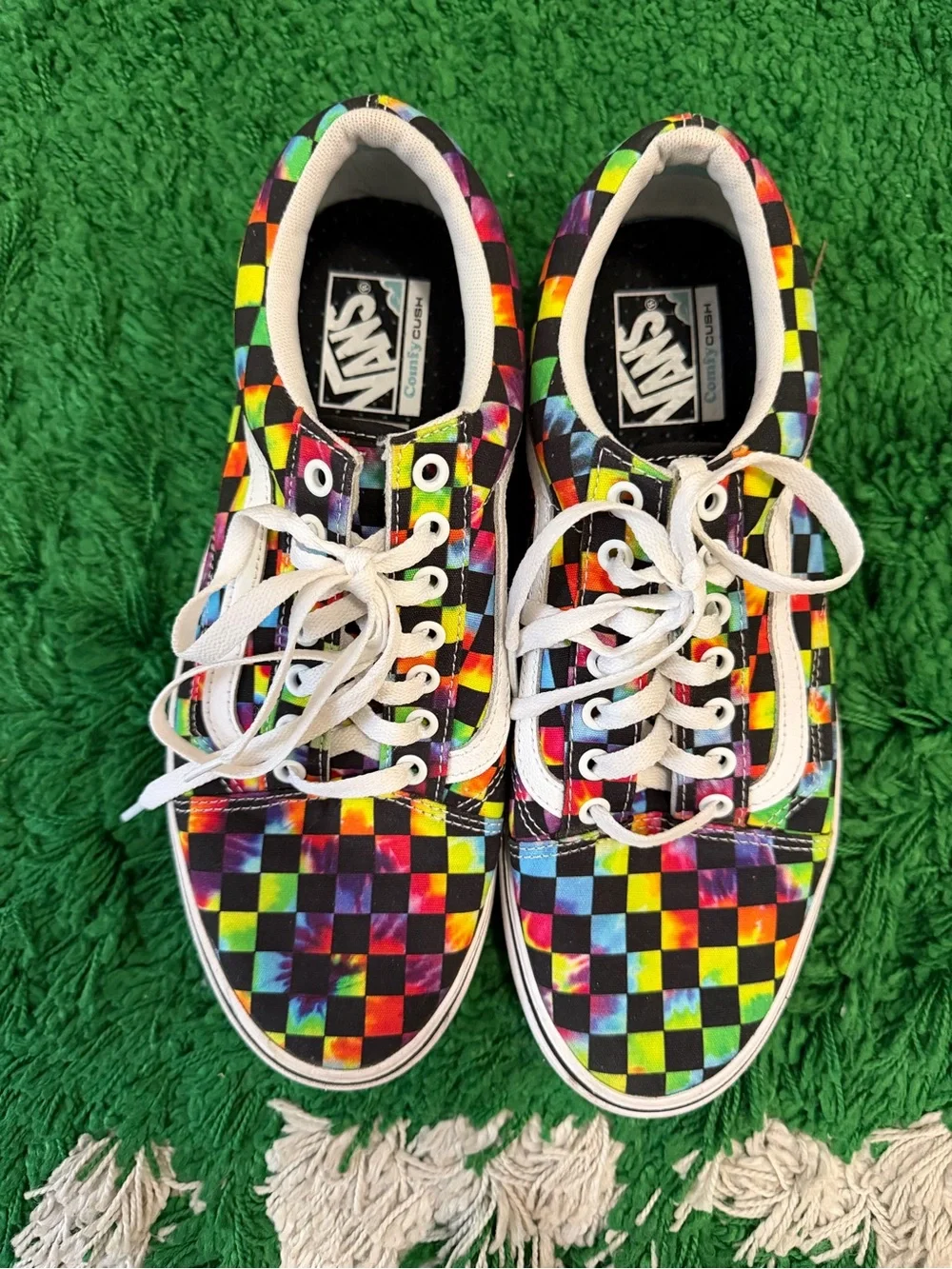 Vans heckerboard Rainbow Skate Shoes - Multi
